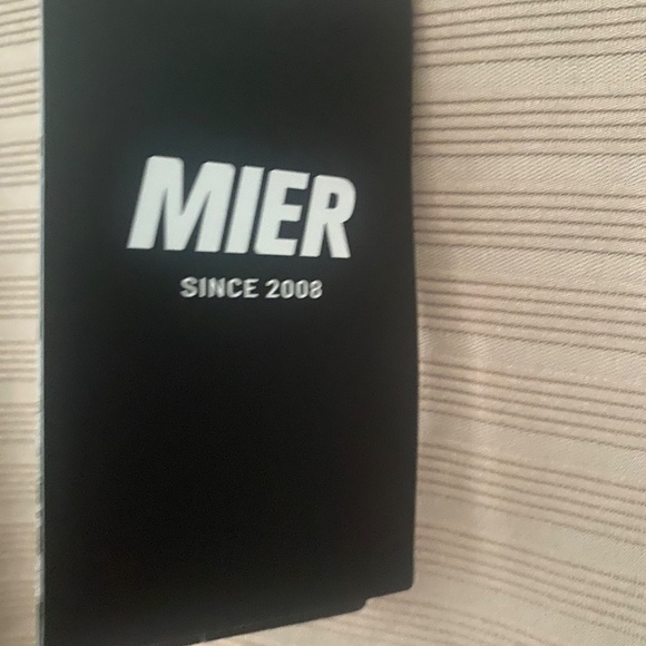 New With Tag Mier Men’s Shirt Size M - Picture 4 of 4